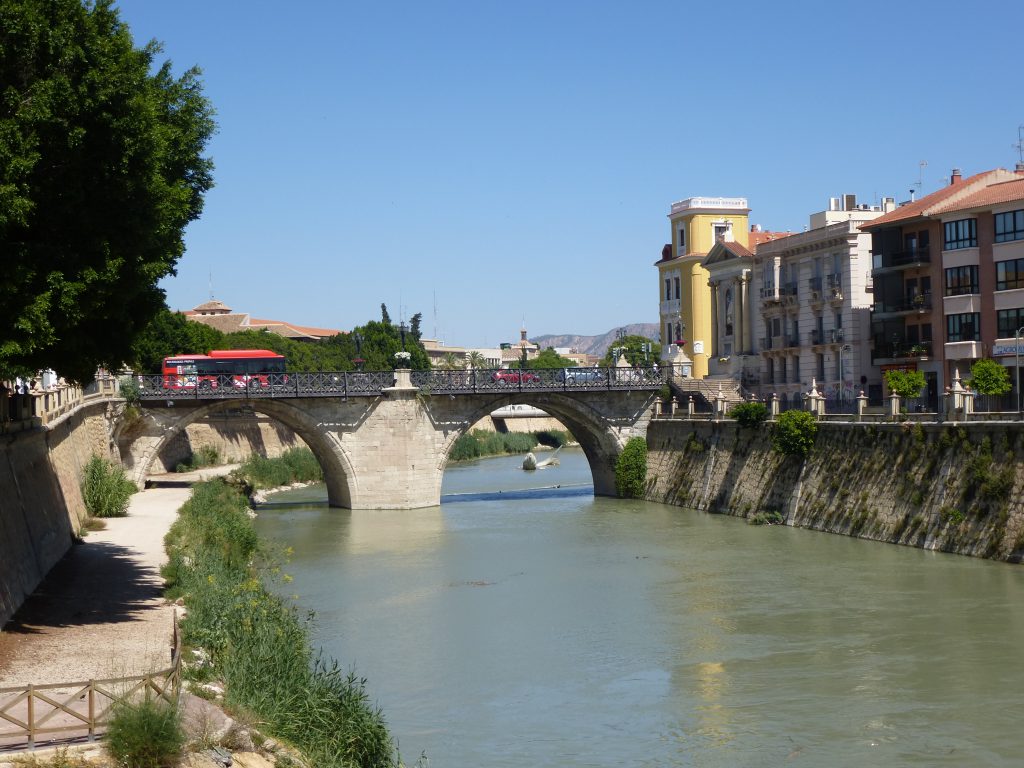 Segura River in Murcia